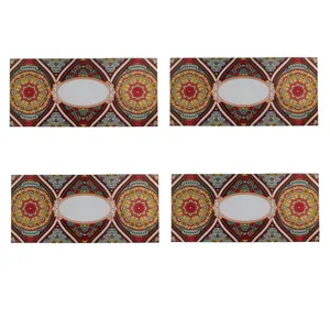 پاکت پول مدل گل گلی 01 کد 007 بسته 4 عددی 