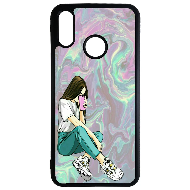 کاور طرح دخترانه کد 110539 مناسب برای گوشی موبایل هوآوی nova3i