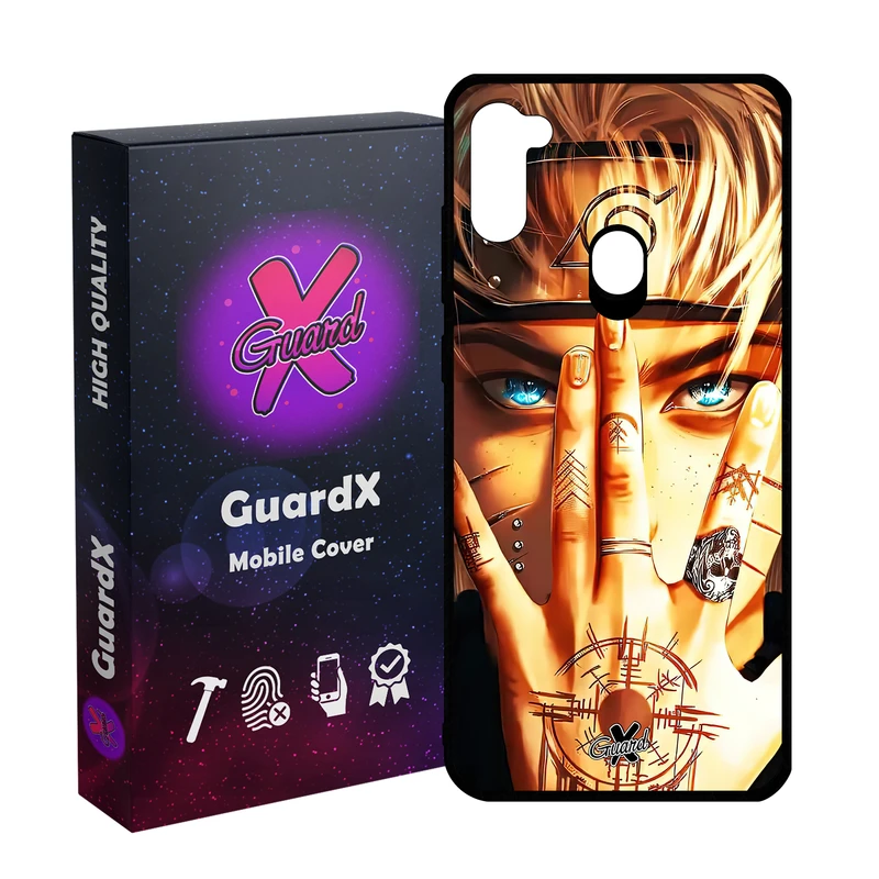 کاور گارد ایکس طرح Naruto Anime مدل Glass10452 مناسب برای گوشی موبایل سامسونگ Galaxy A11/M11