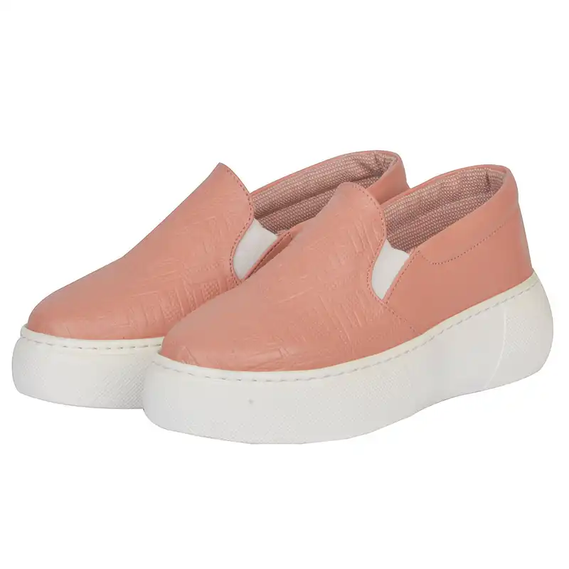 کفش روزمره زنانه مدل 359002627 کشی رنگ کالباسی