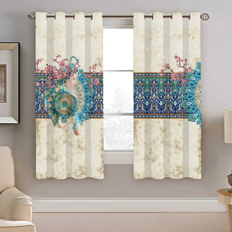 پرده نیروانا مدل plk2907 سایز 190 × 140 سانتی متر 