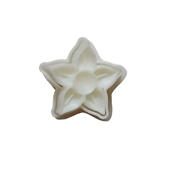 قالب شیرینی به گز مدل نخودچی نخودی گل بهاری مجموعه 2 عددی