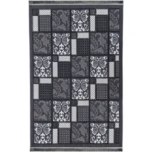 گلیم ماشینی جزیره طرح چهل نگین مدل DO-6