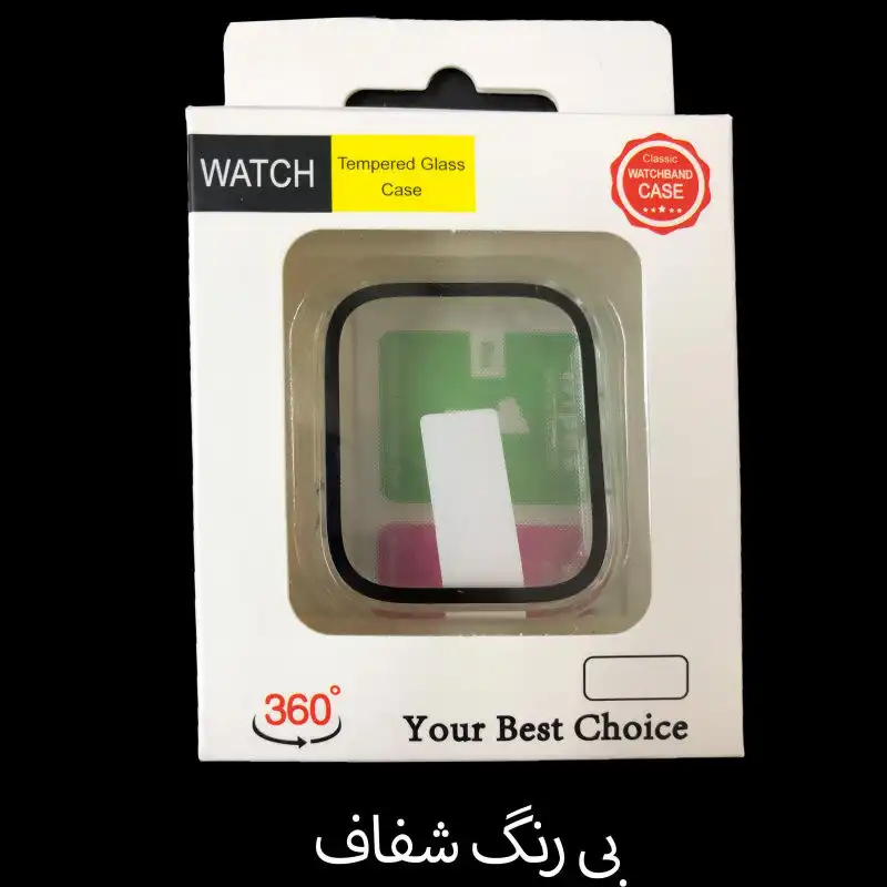 کاور مدل TGC-38MM مناسب برای اپل واچ سری 1/2/3 سایز 38 میلی متری به همراه محافظ صفحه نمایش