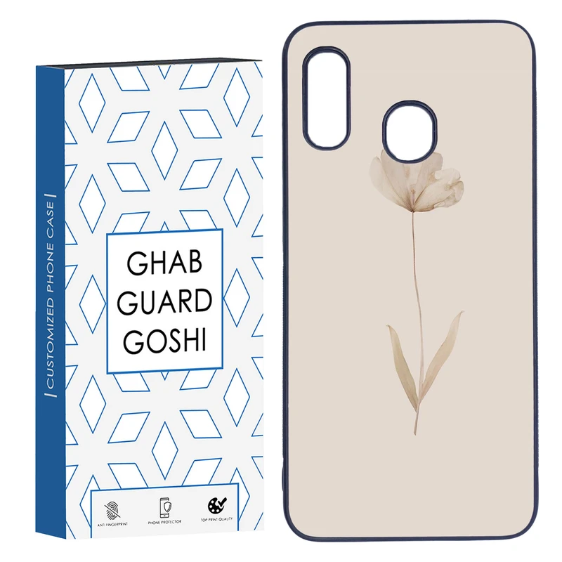 کاور قاب گارد گوشی طرح گل کد TPU-199 مناسب برای گوشی موبایل سامسونگ Galaxy A30 / A20