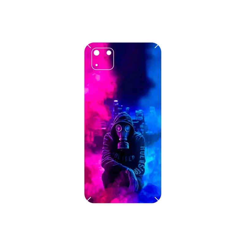 برچسب پوششی ماهوت مدل Smoke Rainbow Digital Art 2 مناسب برای گوشی موبایل هوآوی Y5p