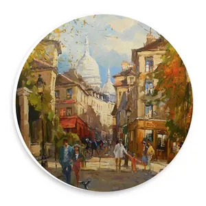  دیوارکوب طرح نقاشی پیاده رو مدل wtb1061