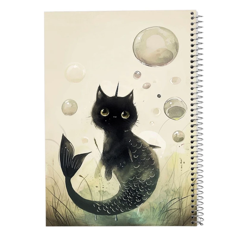 دفتر نقاشی 50 برگ مدوپد مدل موجودات فانتزی کد DF17112