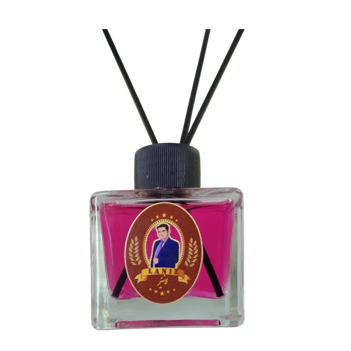 خوشبوکننده هوا لانیز مدل  زمرد رایحه بامب شل حجم 130 میلی لیتر