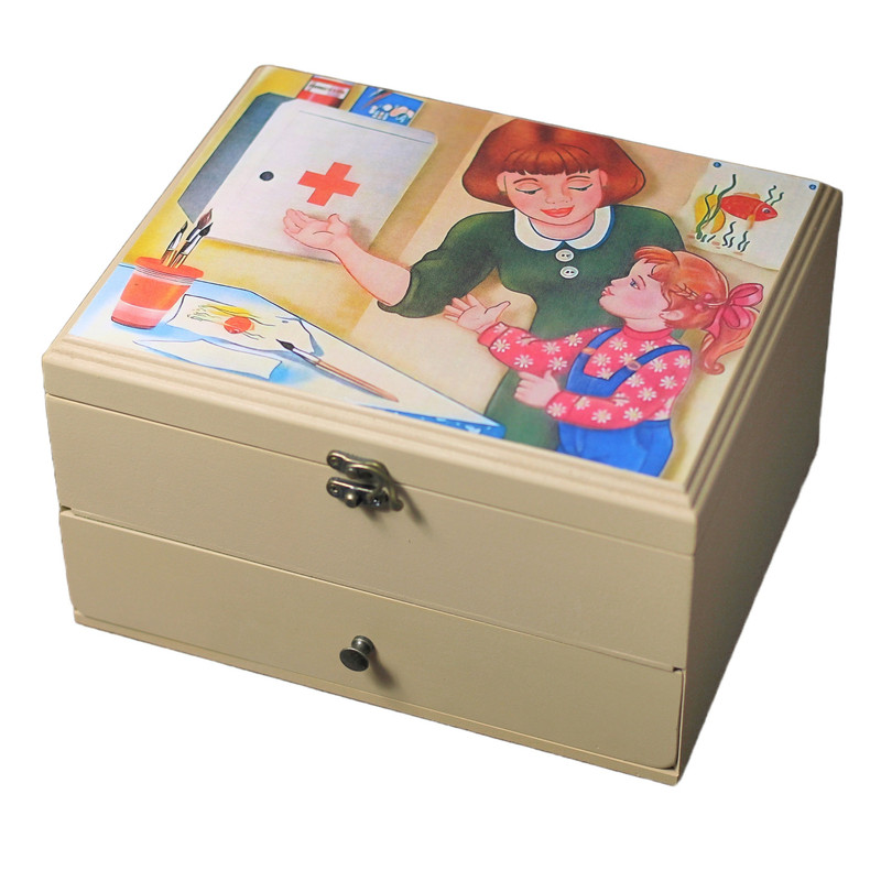 محفظه نگهداری دارو مدل مادر و دختر