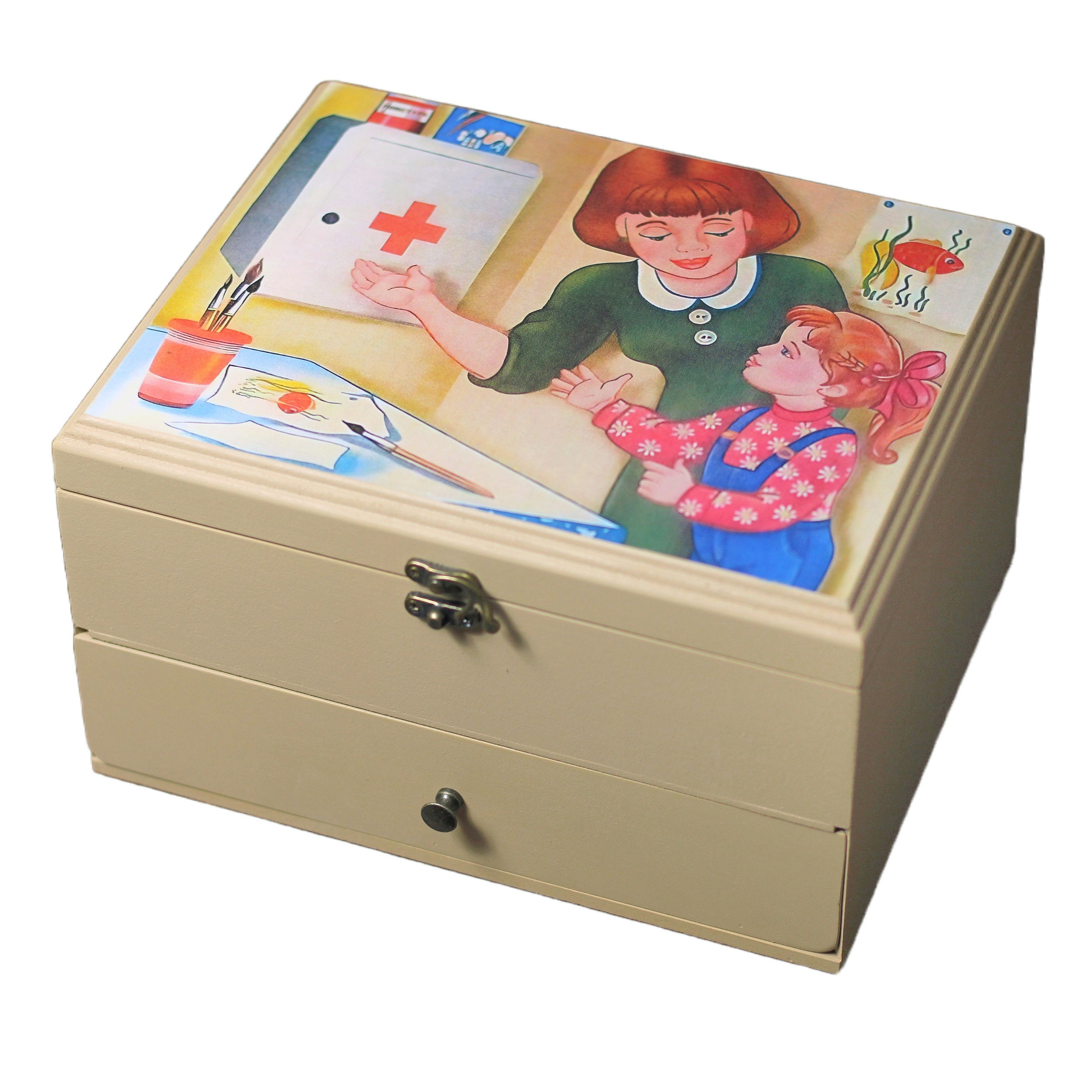 جعبه نگهدارنده دارو مدل مادر