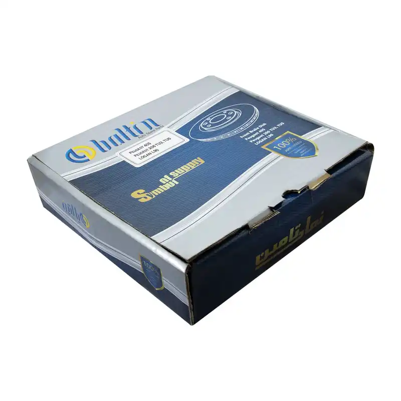دیسک ترمز چرخ جلو بالتین کد 95013401 مناسب برای پژو 405 بسته دو عددی