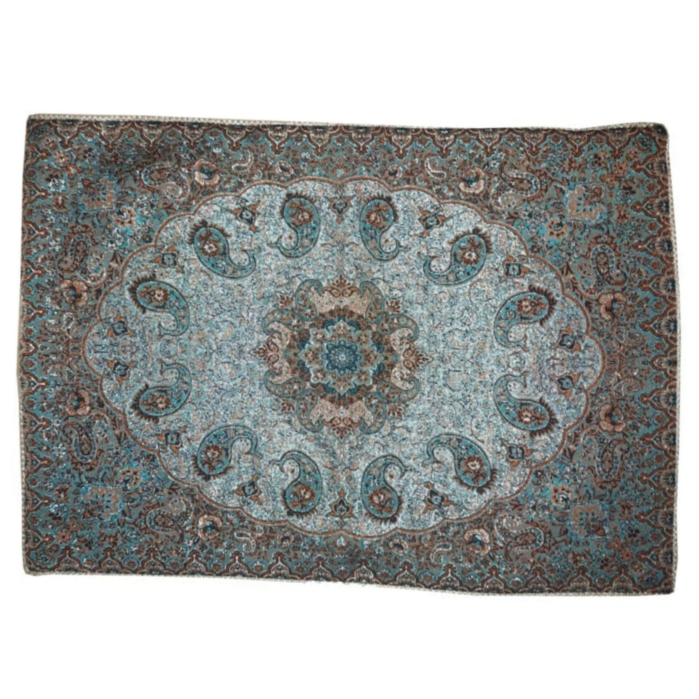 روبالشی ترمه طرح نسترن لمه