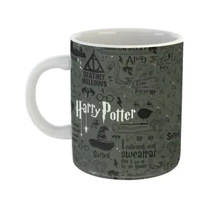 ماگ هومر ماگ مدل هری پاتر طرح Deathly hallows