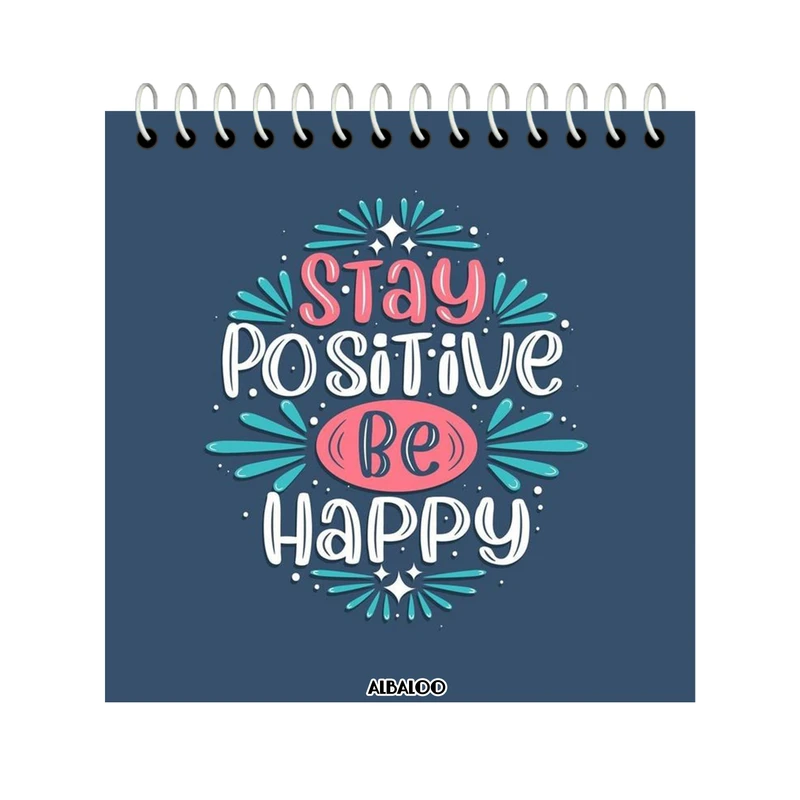 دفترچه برنامه ریزی 50برگ آلبالو مدل to do list طرح انگیزشی کد 4006