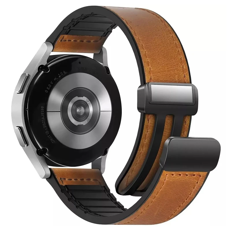 بند آلتیمیت شیلد مدل Sic Leather MG مناسب برای ساعت هوشمند سامسونگ Galaxy Watch 6 Classic 47mm