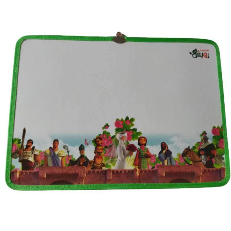 تخته وایت برد رویش مدل WB110 طرح شاهزاده روم سایز 50x25 سانتی متر