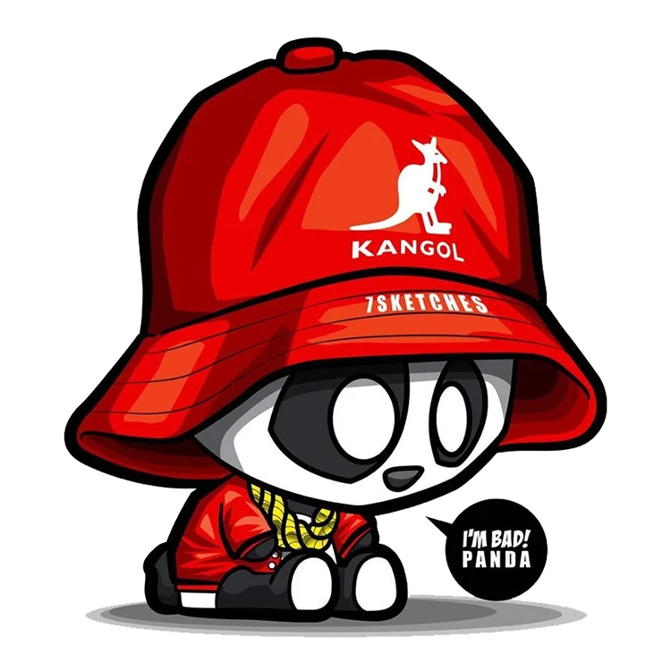 استیکر پارچه و لباس پاد آفرین مدل کارتونی کد S1436