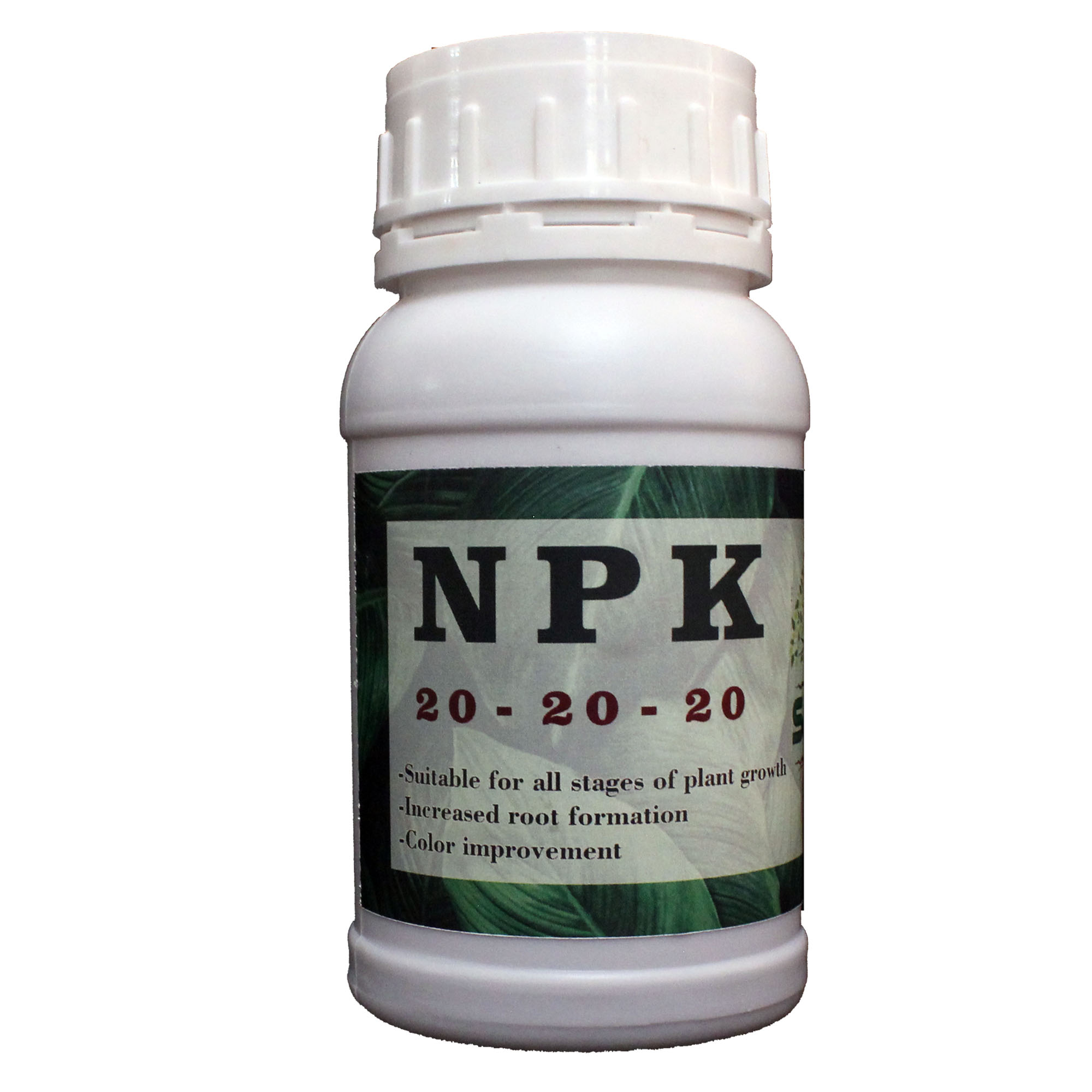 کود مایع ساگلون مدل NPK ۲۰-۲۰-۲۰ حجم ۲۵۰ میلی لیتر