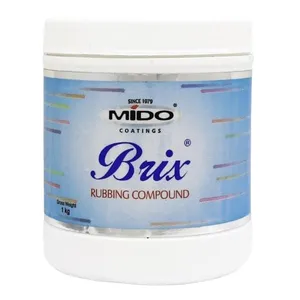 پولیش خودرو میدو مدل Brix Rubbing Compound وزن یک کیلوگرم