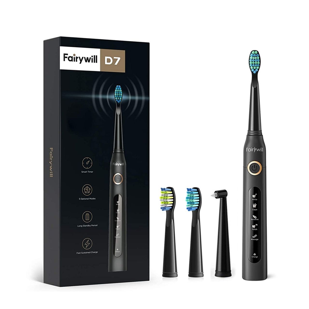 مسواک برقی فایری ویل مدل D7 - - 2