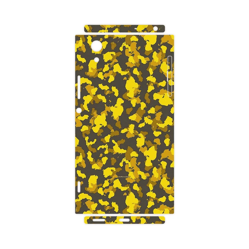 برچسب پوششی ماهوت مدل Yellow Infantry Army-FullSkin مناسب برای گوشی موبایل سونی Xperia XA1