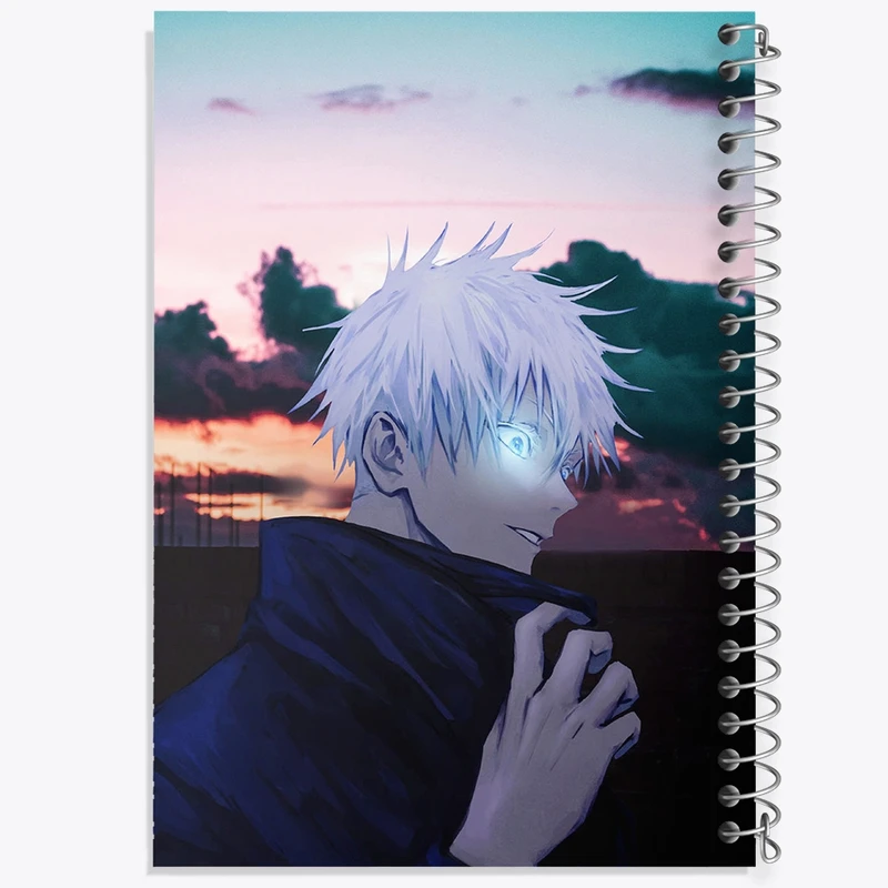 دفتر نت موسیقی 50 برگ خندالو مدل گوجو ساتورو انیمه جوجوتسو کایزن کد F1577