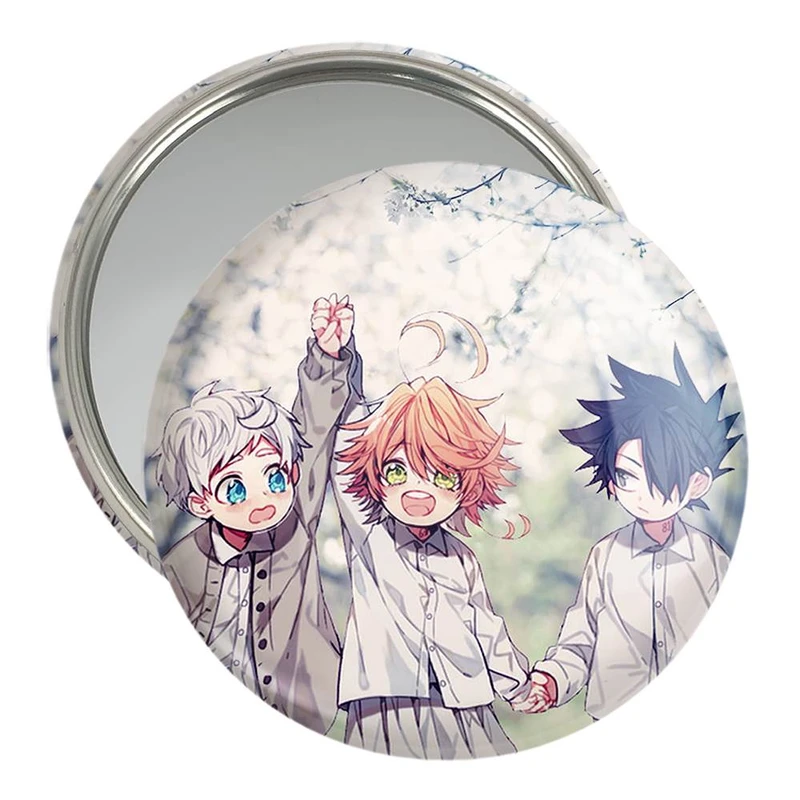 آینه جیبی خندالو مدل ری و اما و نورمن انیمه ناکجاآباد موعود  کد 12730