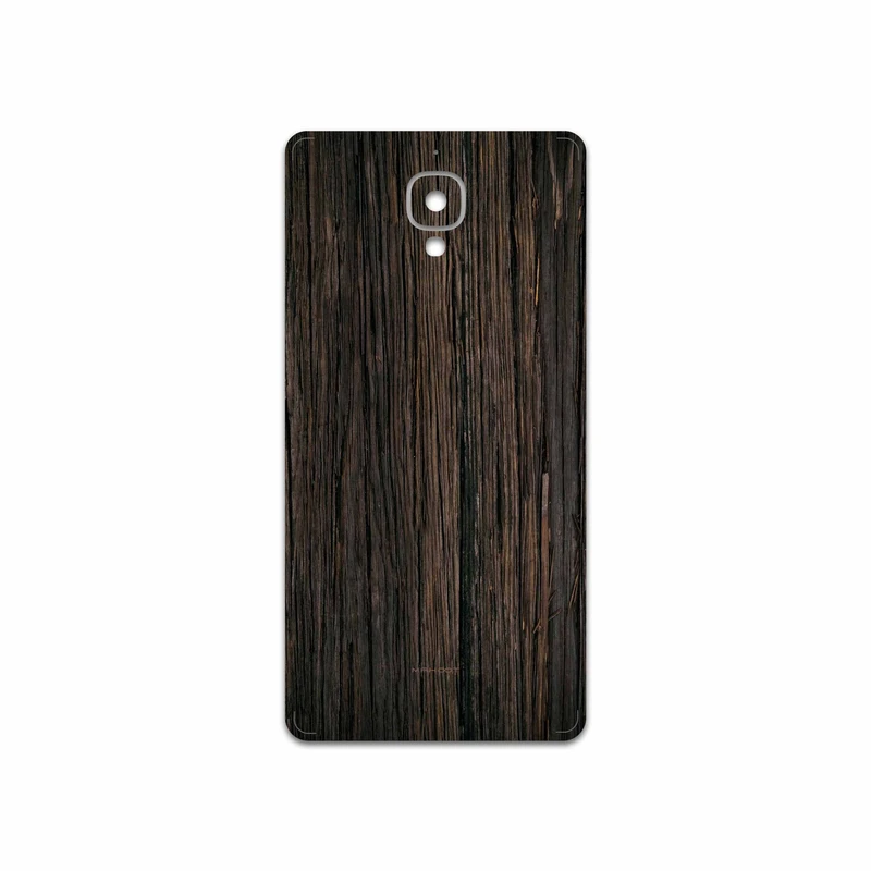 برچسب پوششی ماهوت مدل Burned Wood مناسب برای گوشی موبایل وان پلاس 3