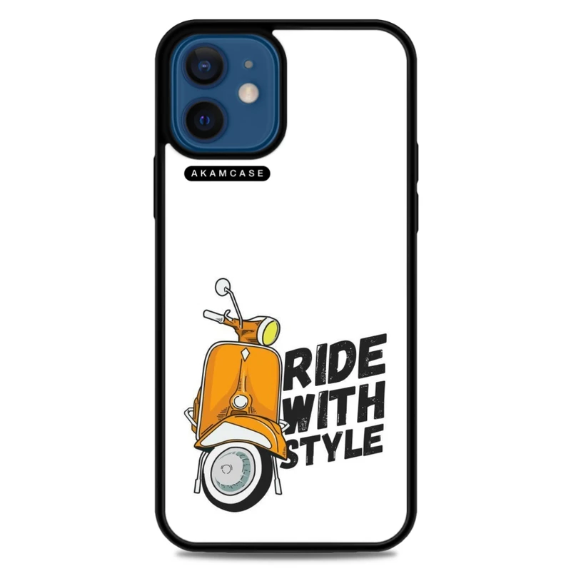 کاور آکام مدل AMC-WA12M-MOTORCYCLE-5 مناسب برای گوشی موبایل اپل iPhone 12 Mini