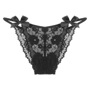 شورت زنانه مدل گیپور پاپیون دار پشت باز