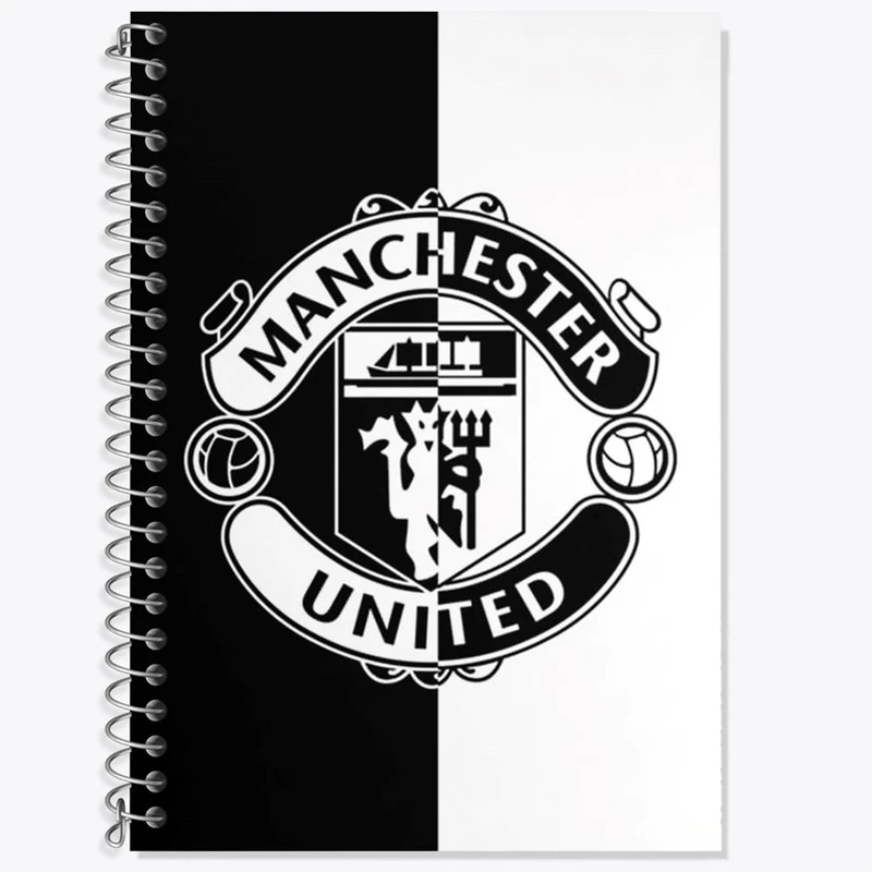 دفتر لغت 50 برگ خندالو مدل باشگاه منچستر یونایتد کد 26501