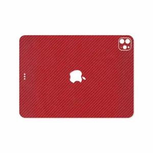 MAHOOT Red-Fiber Cover Sticker for Apple iPad Pro 11 GEN 2 2020 A2068