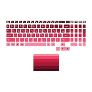 برچسب حروف فارسی کیبورد توییجین و موییجین مدل colors 02 مناسب برای لپ تاپ لنوو Legion به همراه استیکر تاچ پد