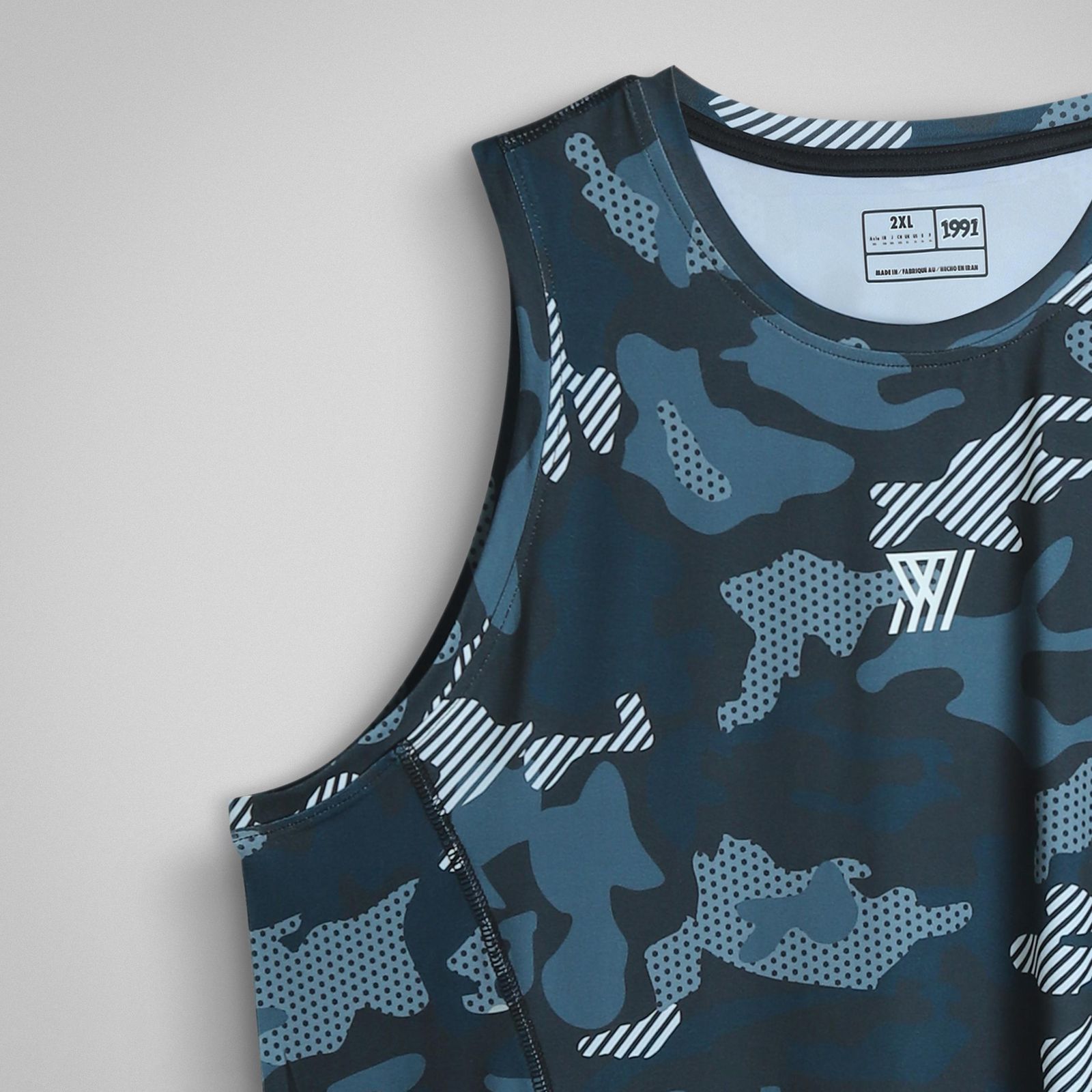 تاپ ورزشی مردانه نوزده نودیک مدل TS1959 B -  - 9