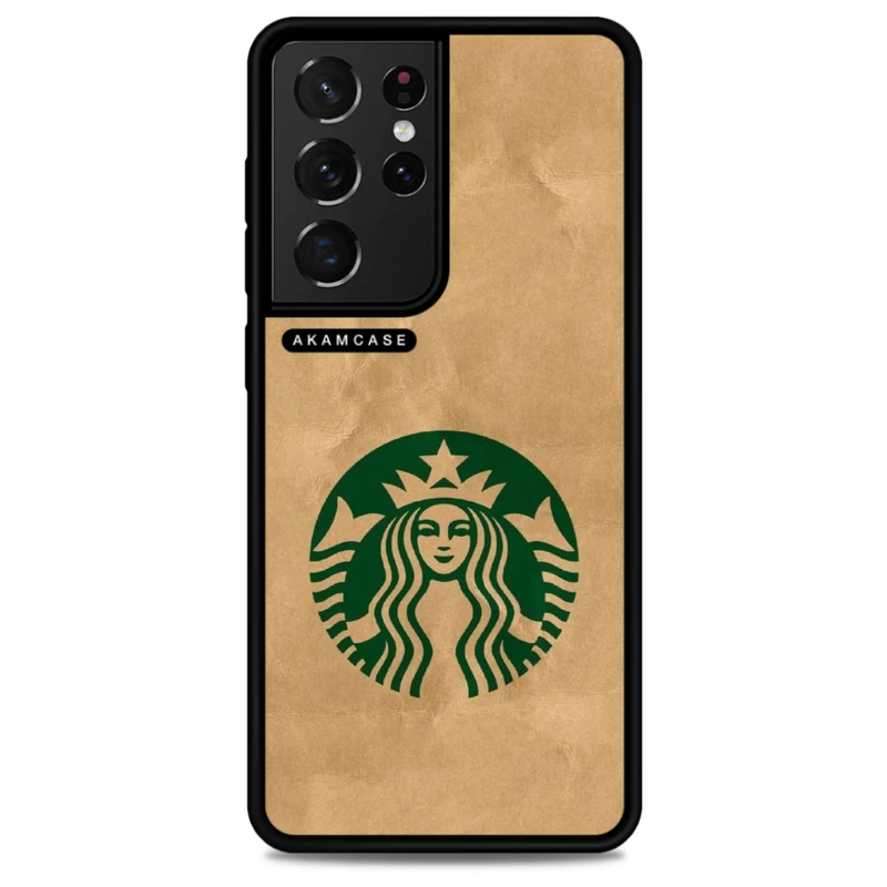 کاور آکام مدل AMC-WSGS21U-STARBUCKS-38 مناسب برای گوشی موبایل سامسونگ Galaxy S21 Ultra