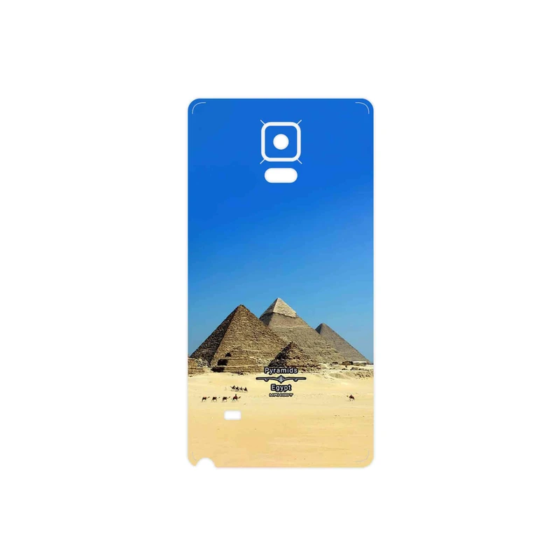 برچسب پوششی ماهوت مدل Pyramids of Egypt مناسب برای گوشی موبایل سامسونگ Galaxy Note 4