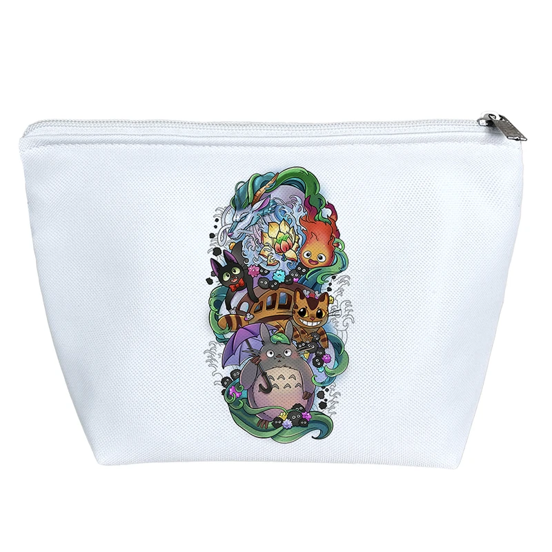 کیف لوازم آرایش دخترانه خندالو مدل انیمه توتورو (Totoro) کد 10258