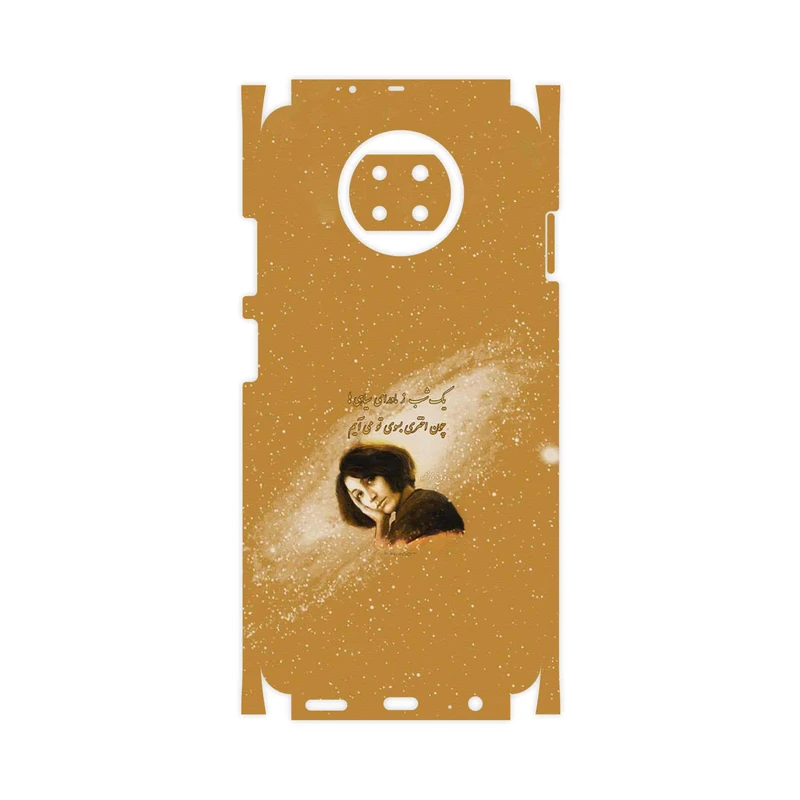 برچسب پوششی ماهوت مدل Forough Farrokhzad-FullSkin مناسب برای گوشی موبایل شیائومی Redmi Note 9T