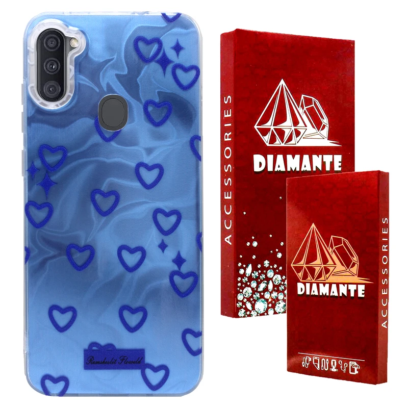 کاور دیامانته مدل Ghalbi Rd مناسب برای گوشی موبایل سامسونگ Galaxy A11