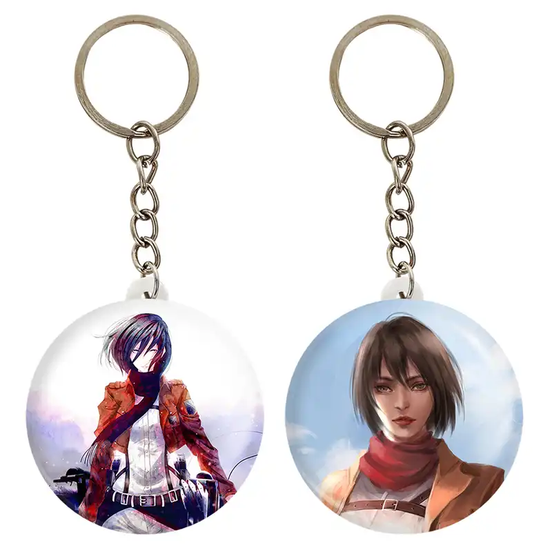 جاکلیدی خندالو مدل میکاسا اکرمن انیمه اتک آن تایتان کد 1854618549 مجموعه 2 عددی