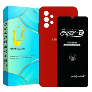 Ghab Guard SILICONSUPERD Cover With Screen Protector For Samsung Galaxy A34 5G