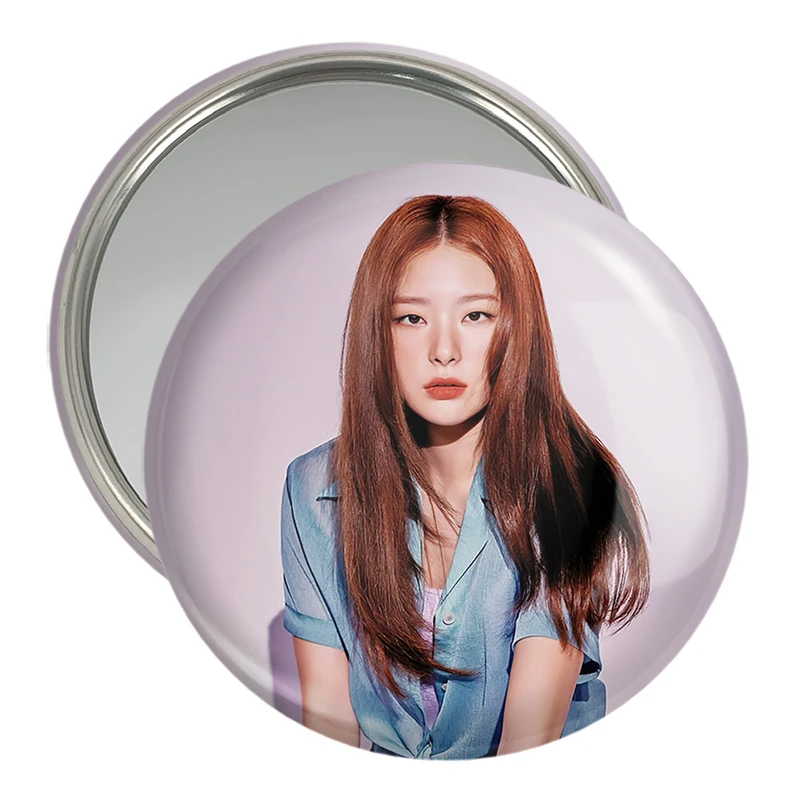 آینه جیبی خندالو مدل سولگی گروه رد ولوت Red Velvet  کد 19629