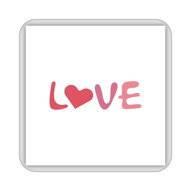 زیر لیوانی کاکتی طرح عاشقانه مدل mp37533