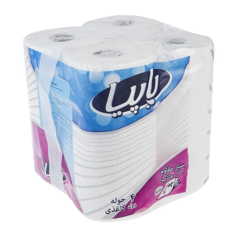 دستمال حوله ای و دستمال کاغذی پاپیا مدل 44 مجموعه 5 عددی