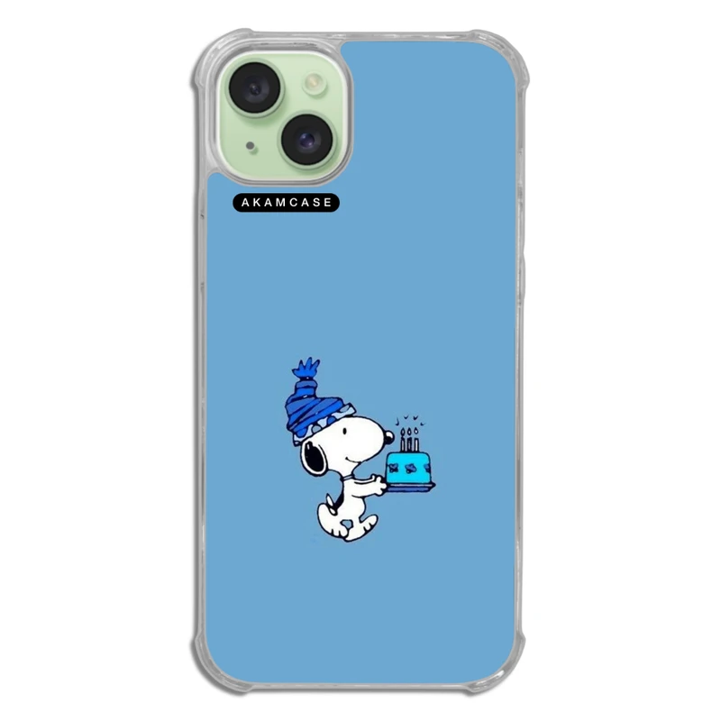کاور آکام مدل AMCWTA15PLUS-SNOOPY9 مناسب برای گوشی موبایل اپل iPhone 15 Plus