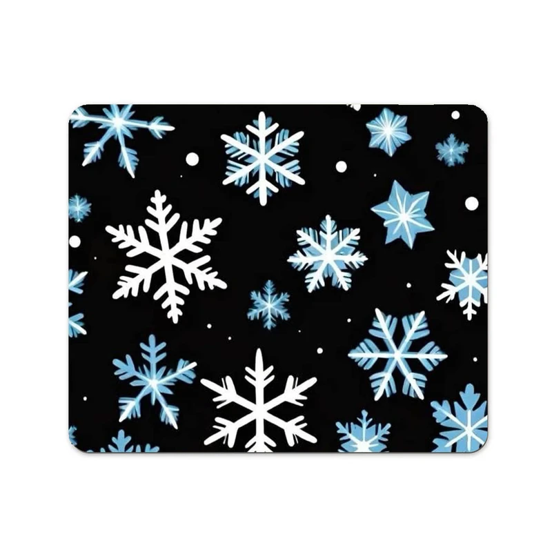 ماوس پد پاد آفرین طرح زمستان برف کد 145 سایز 19*24 سانتی متر