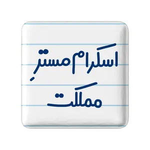 مگنت خندالو مدل اسکرام مستر مملکت کد 7724