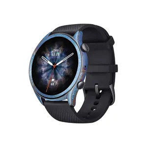 برچسب ماهوت طرح Blue_Ocean_Marble مناسب برای ساعت هوشمند شیائومی GTR 3 Pro