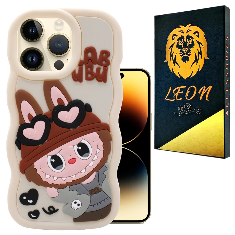 کاور لئون مدل Cream مناسب برای گوشی موبایل اپل iPhone 16 Pro Max